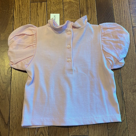 Janie and Jack puff sleeve top 4T - Picture 2 of 4